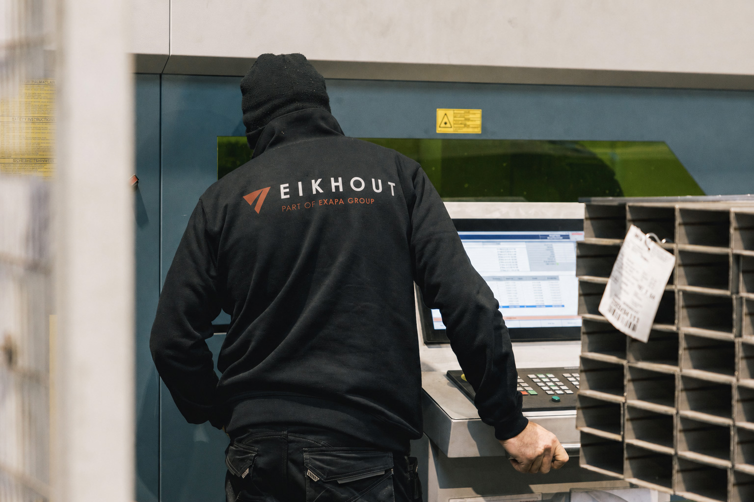 Complexe metaalbewerking bij Eikhout